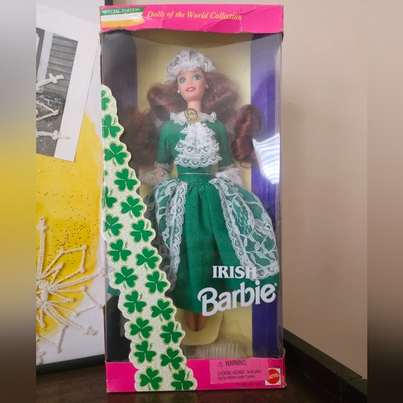 Barbie Other - 🍀 Vintage 1994 New in box Irish Barbie 🍀